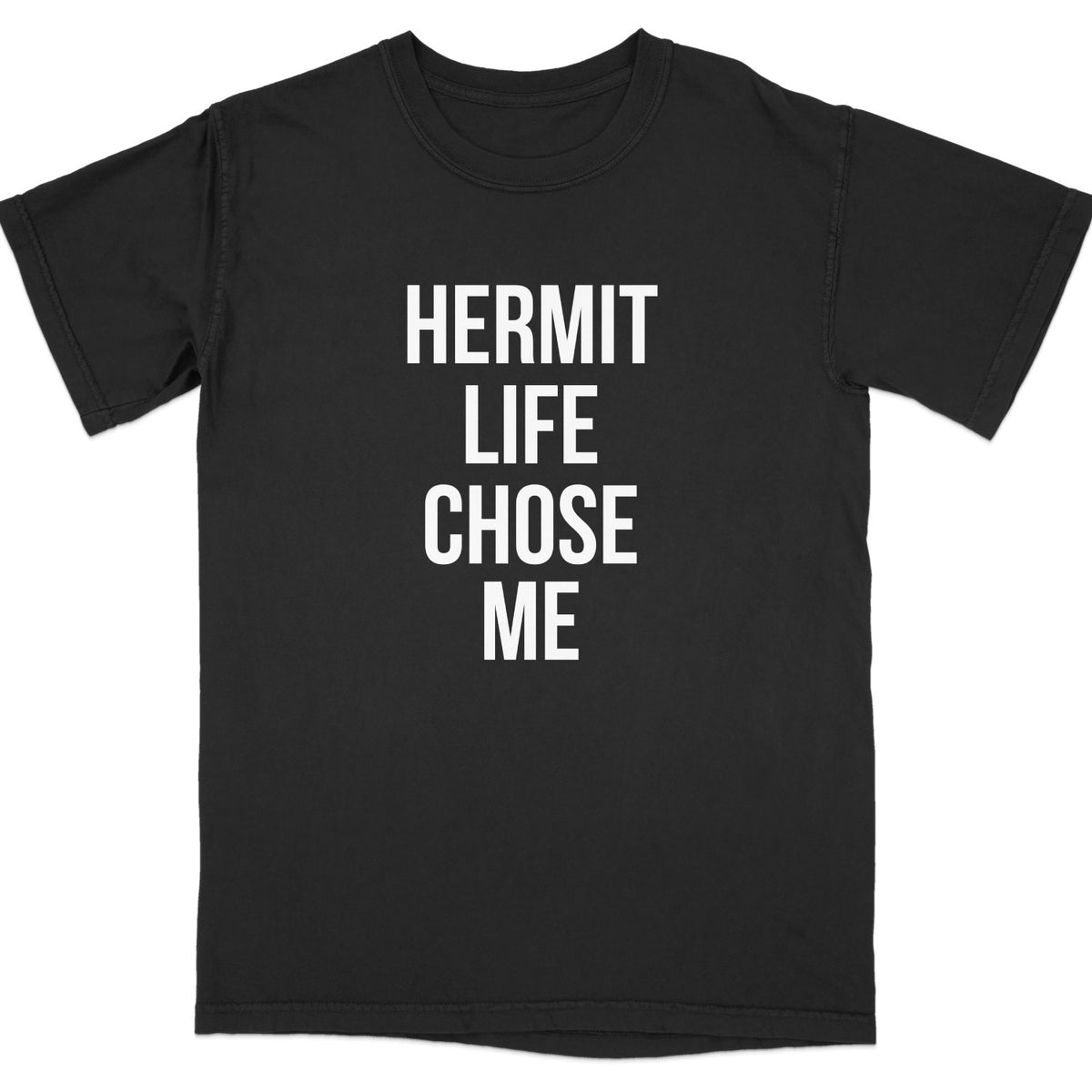 Hermit Life Chose Me Statement Shirt product type