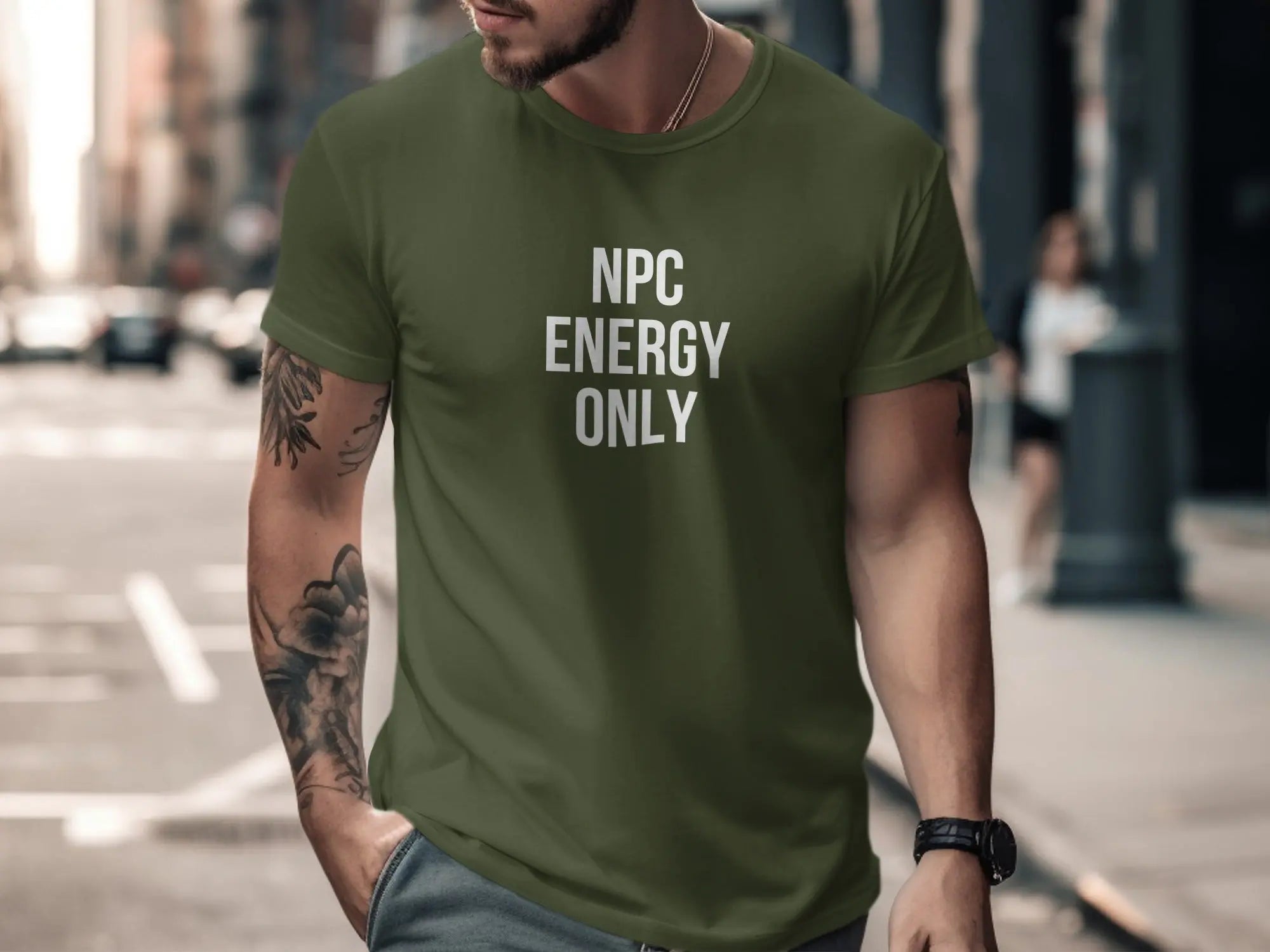 NPC Energy Only Statement T-Shirt product
