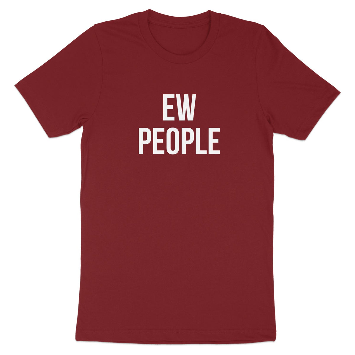 EW PEOPLE Slogan Graphic Tee Shirt product type