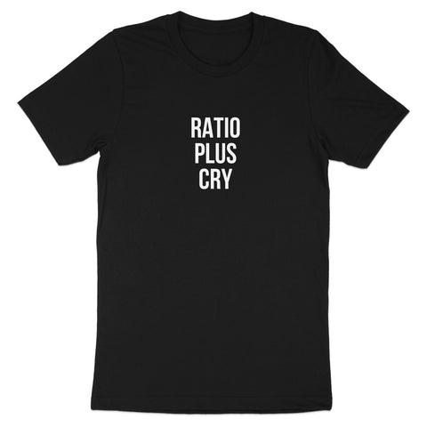 Ratio Plus Cry Graphic T-Shirt for Casual Wear Product