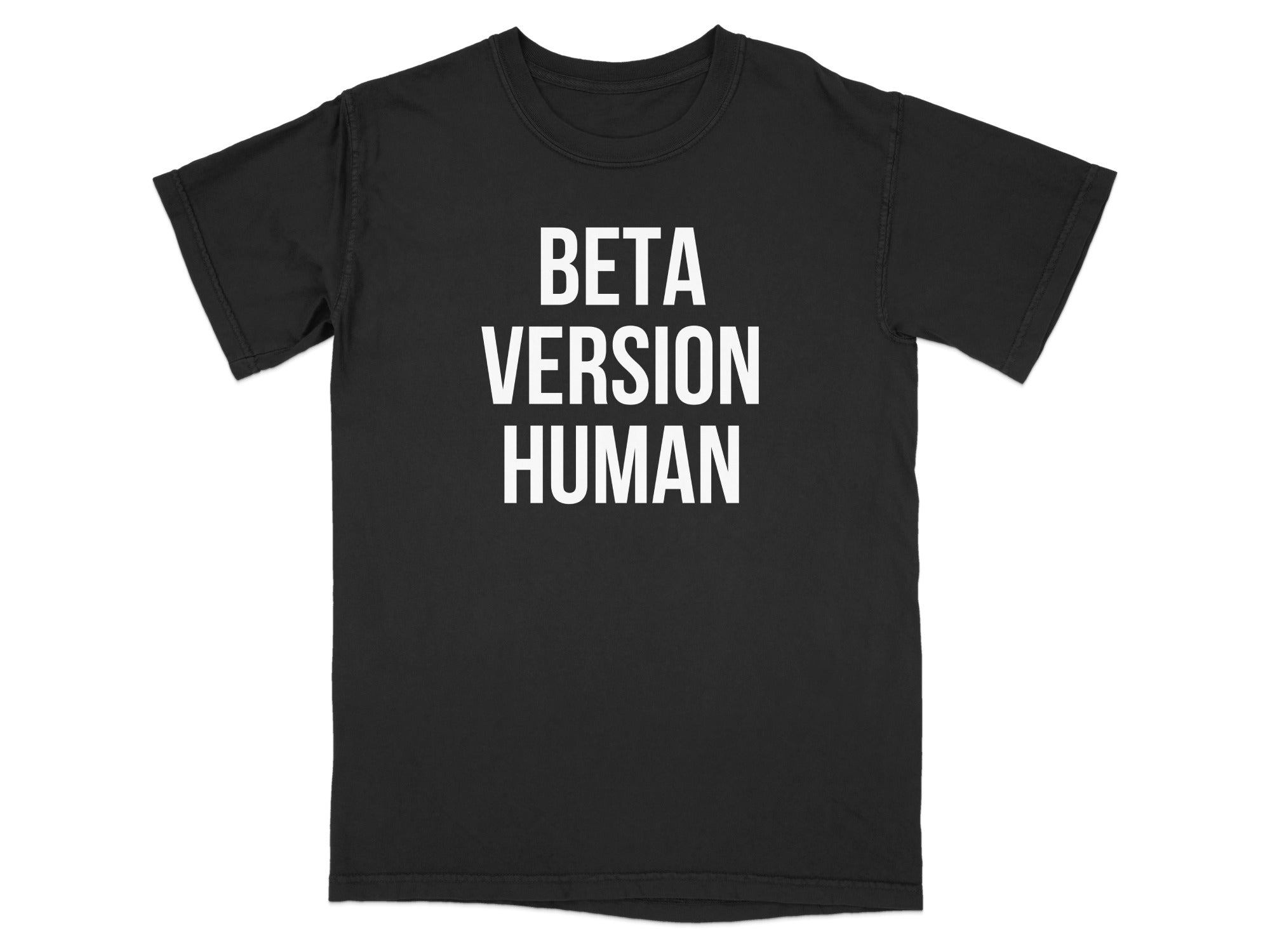 Beta Version Human Graphic Tee Shirt product type
