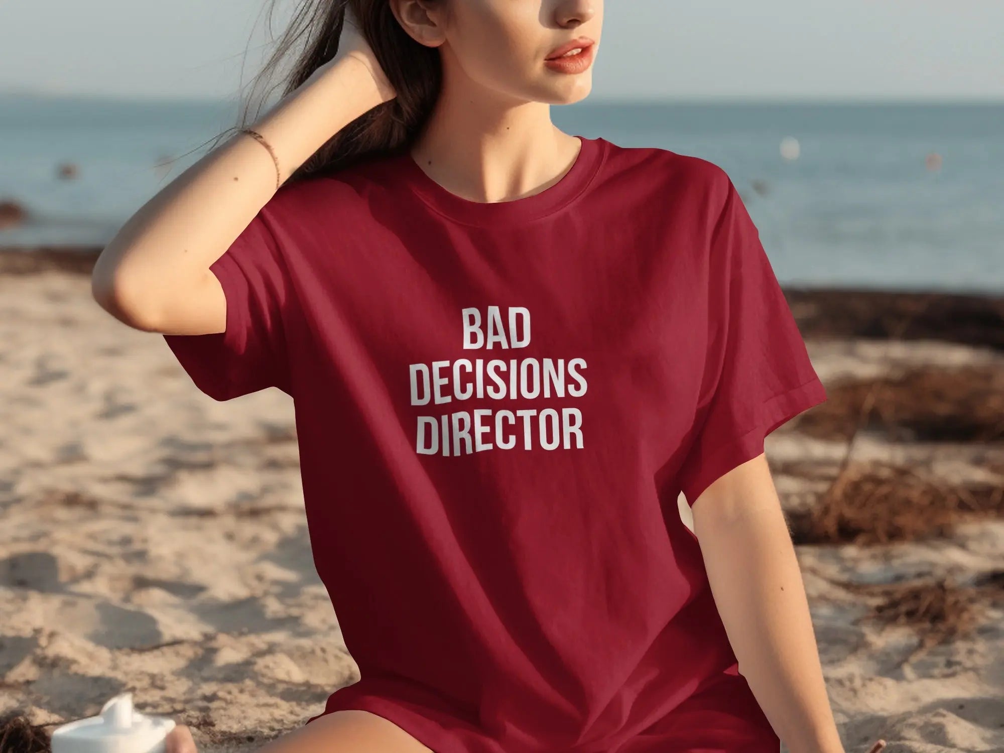 Bad Decisions Director Statement Tee product