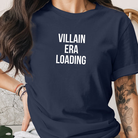 Villain Era Loading Graphic Casual Tee Shirt Product