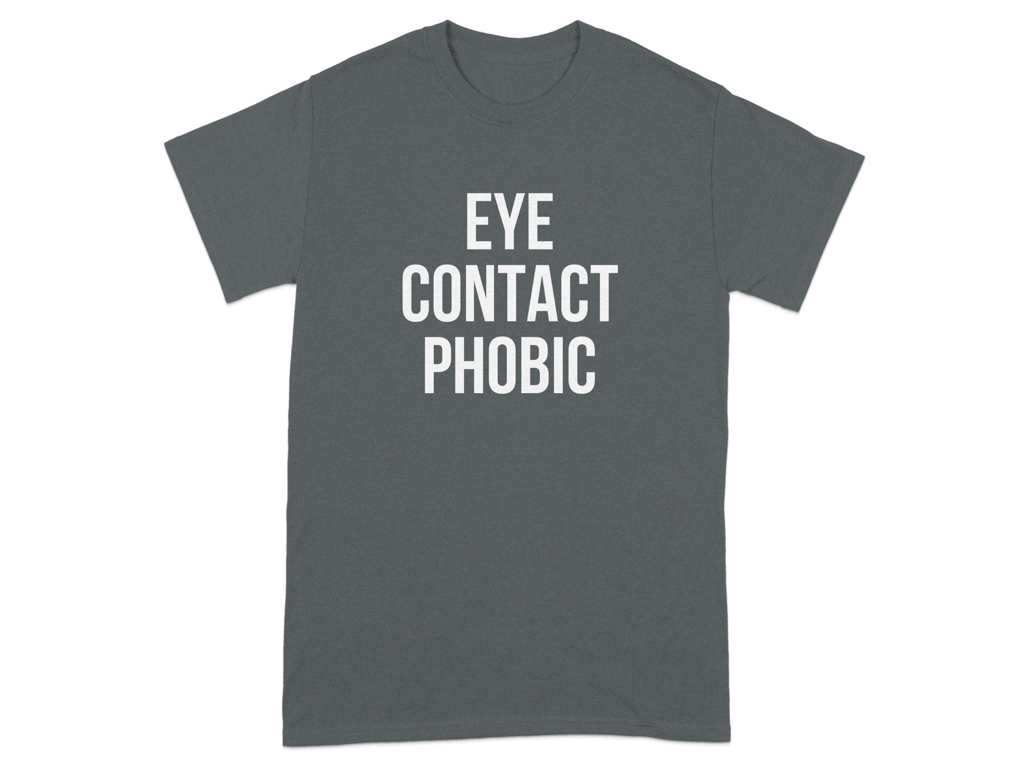 Eye Contact Phobic Graphic Statement Shirt product