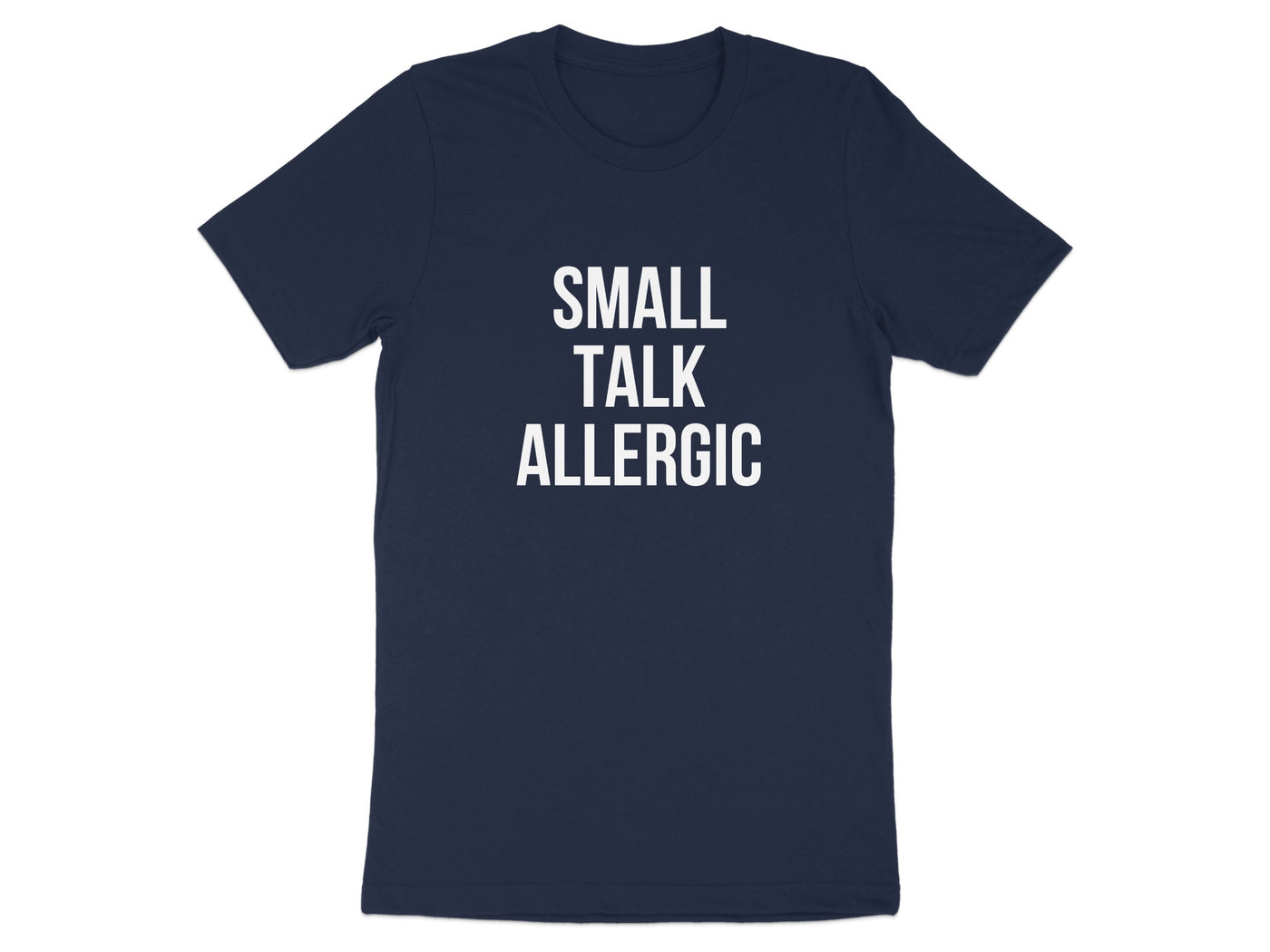 Small Talk Allergic Graphic Statement Shirt product type