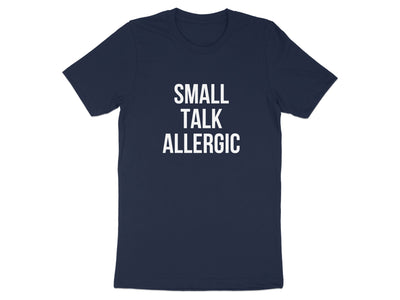 Small Talk Allergic Graphic Statement Shirt product type